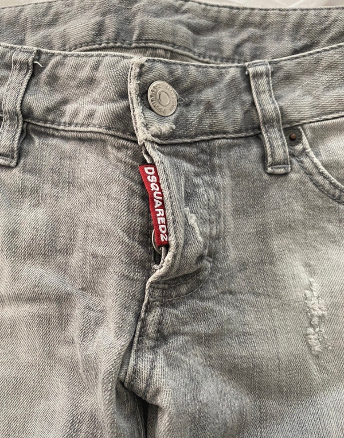 Dsquared2 Dames Jeans - Italiaanse maat 36 (XXS) - Nieuw, Ophalen of Verzenden, Nieuw, Grijs, W27 (confectie 34) of kleiner