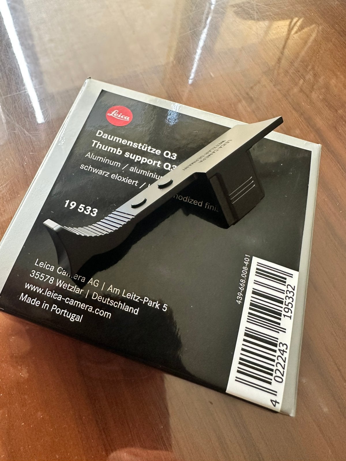Leica Q3 thumb support, Ophalen of Verzenden, Zo goed als nieuw, Overige Merken, Geen optische zoom