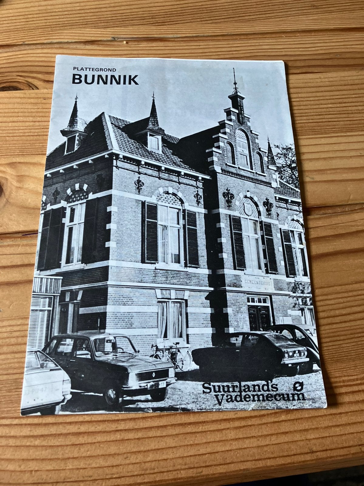 Plattegrond Bunnik Odijk Werkhoven Suurland’s vademecum, Ophalen of Verzenden, 1800 tot 2000, Landkaart