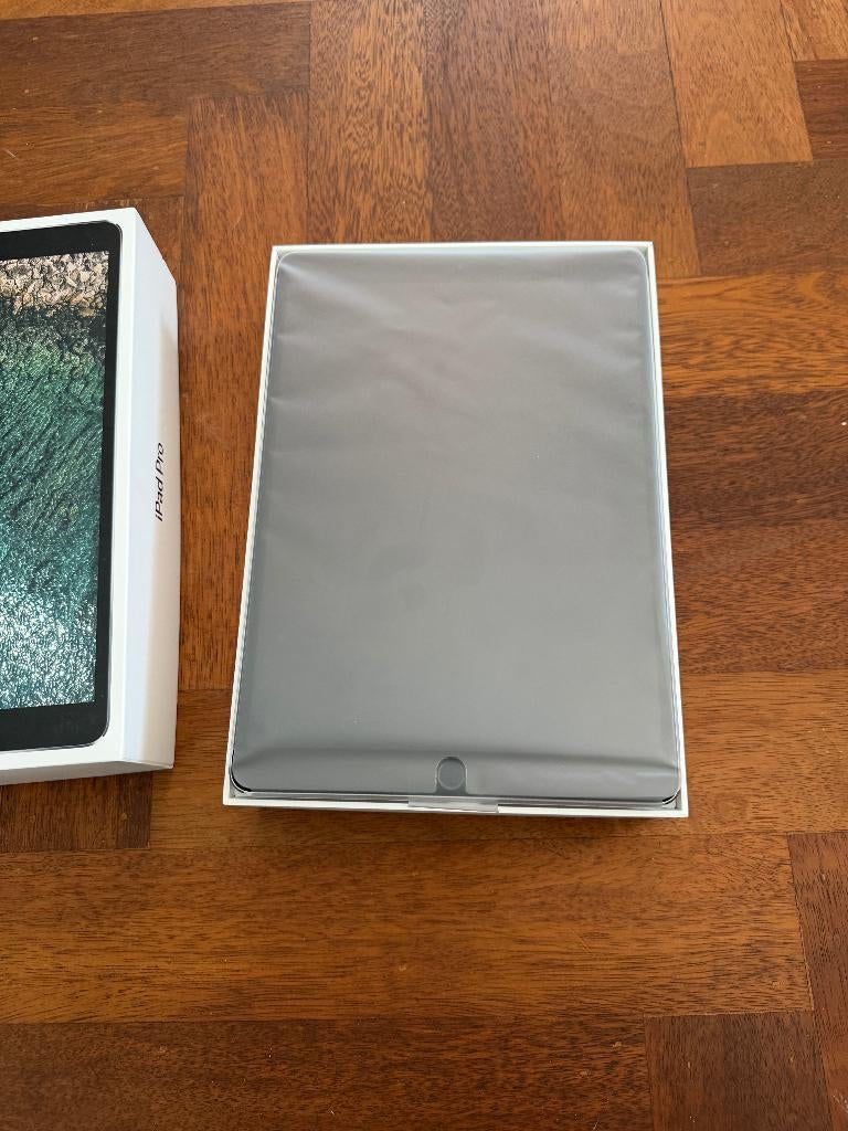 iPad Pro 10.5 (2017) 256GB + screenprotector hoes lader doos, Computers en Software, Apple iPads, 10 inch, Gebruikt, Ophalen of Verzenden