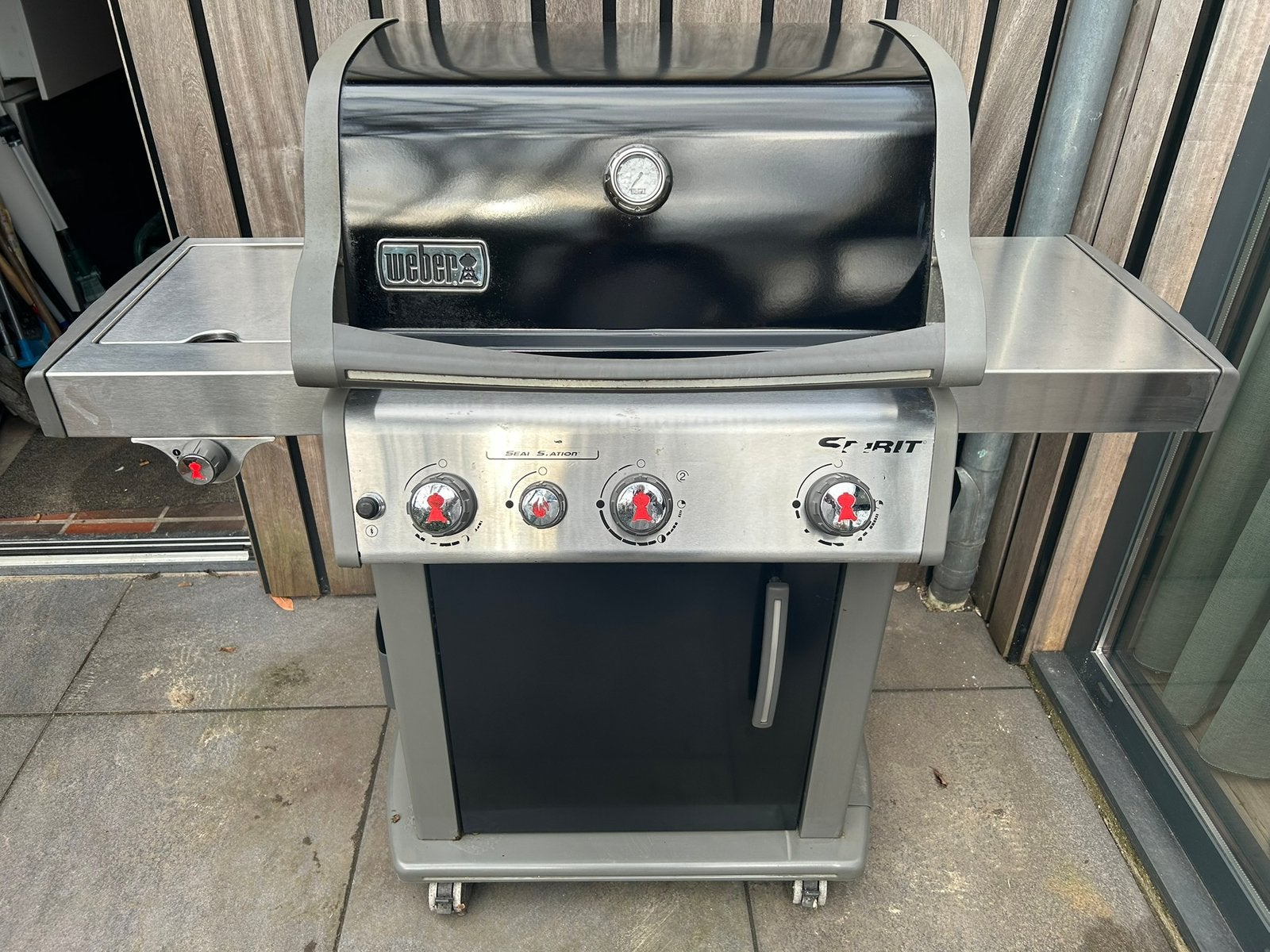 Weber bbq, Ophalen, Gebruikt