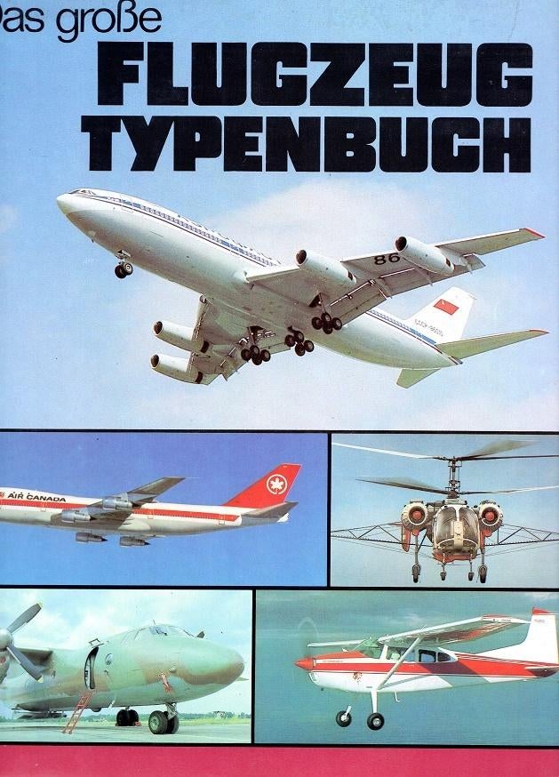 das grosse flugzeugtypenbuch, Verzenden, Zo goed als nieuw, Boek of Tijdschrift