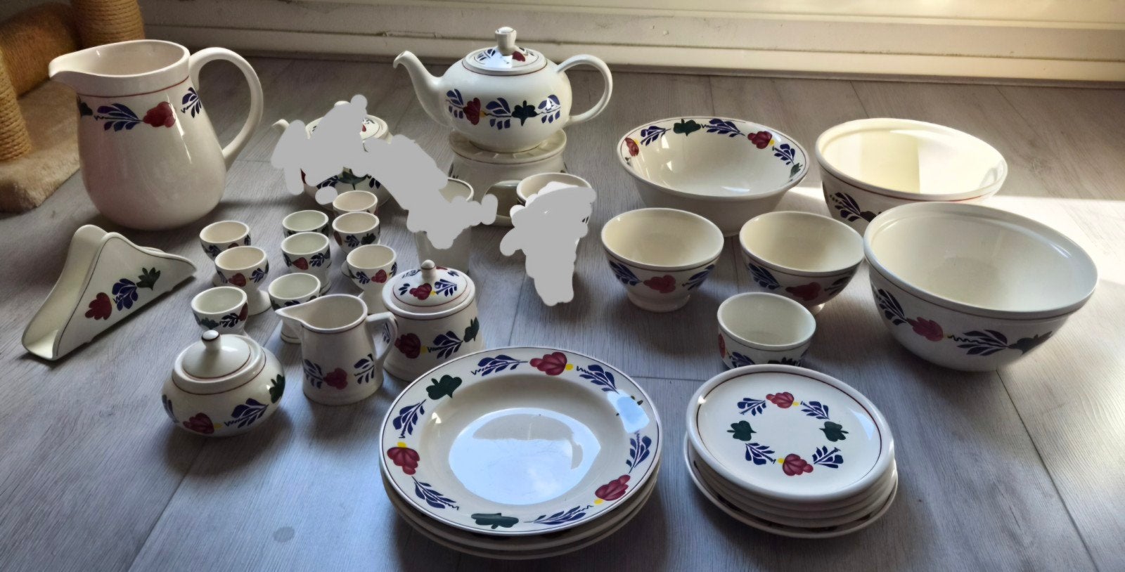 Boerenbont servies, zie omschrijving, Huis en Inrichting, Keuken | Servies, Ophalen of Verzenden, Aardewerk, Boerenbont, Overige typen
