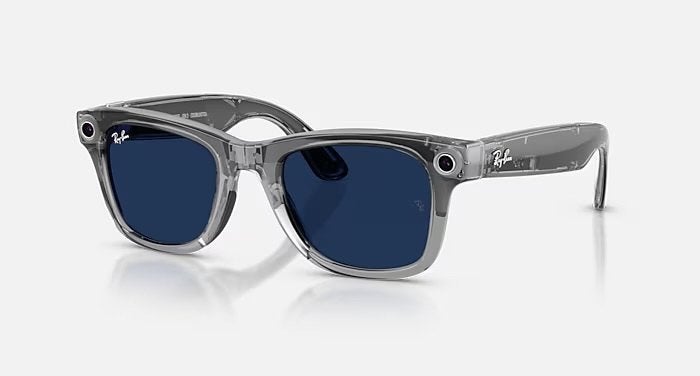 Ray-Ban Transitions Gen 2 Glanzend Transparant Grijs, Zonnebril, Nieuw, Ophalen of Verzenden, Ray-Ban