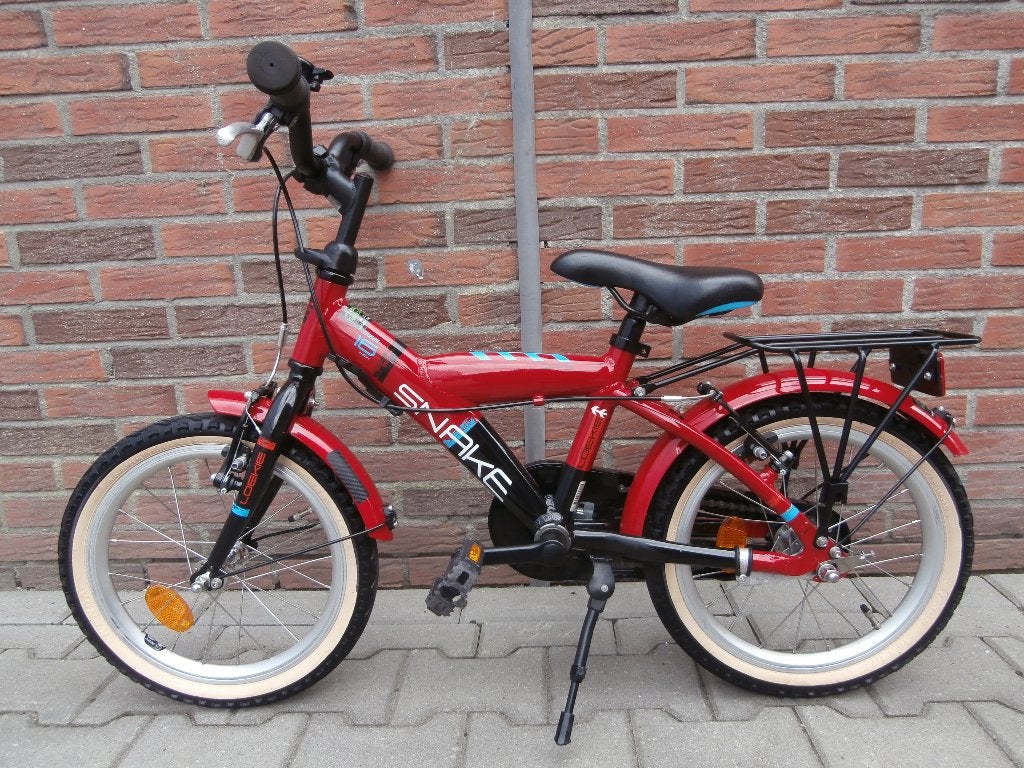 ALS NIEUW! Loekie Snake 16 inch jongensfiets, Fietsen en Brommers, Fietsen | Kinderfietsjes, Ophalen, Terugtraprem, 16 tot 20 inch