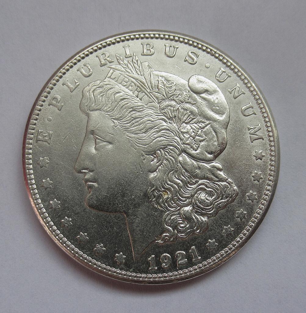 Usa 1 dollar 1921 s, Postzegels en Munten, Munten | Amerika, Verzenden, Noord-Amerika, Zilver