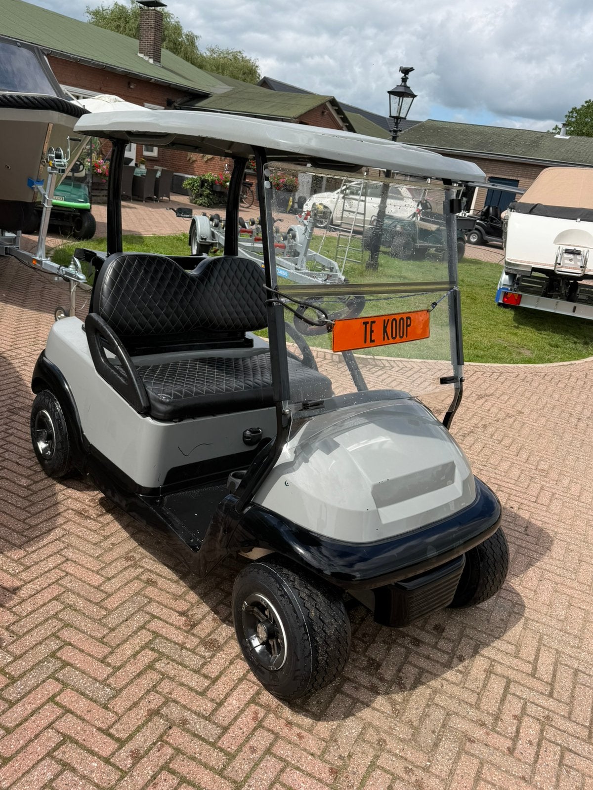 Clubkar precedent 48 volt recente accu’s 4x nieuwe band, Ophalen, Nieuw, Golfkar