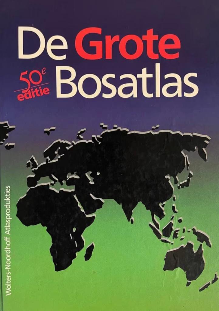 De Grote Bosatlas - 50e editie, Boeken, Overige atlassen, Verzenden, Nieuw, 1800 tot 2000