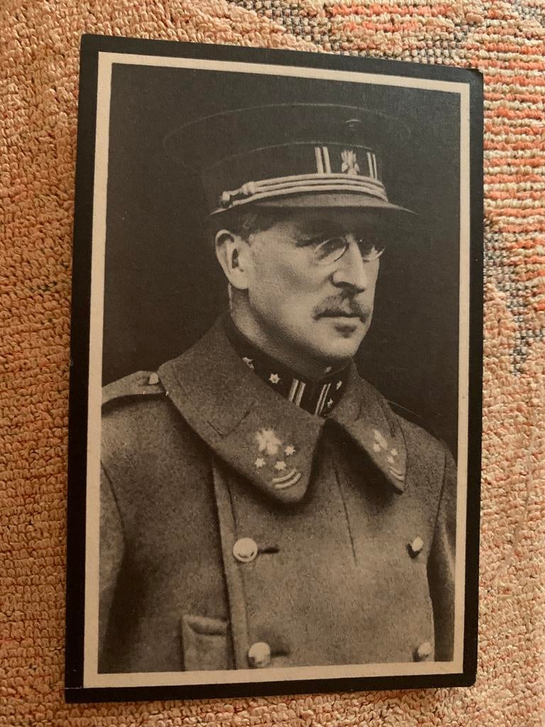 Bidprentje v Koning Albert I van België, Ophalen of Verzenden