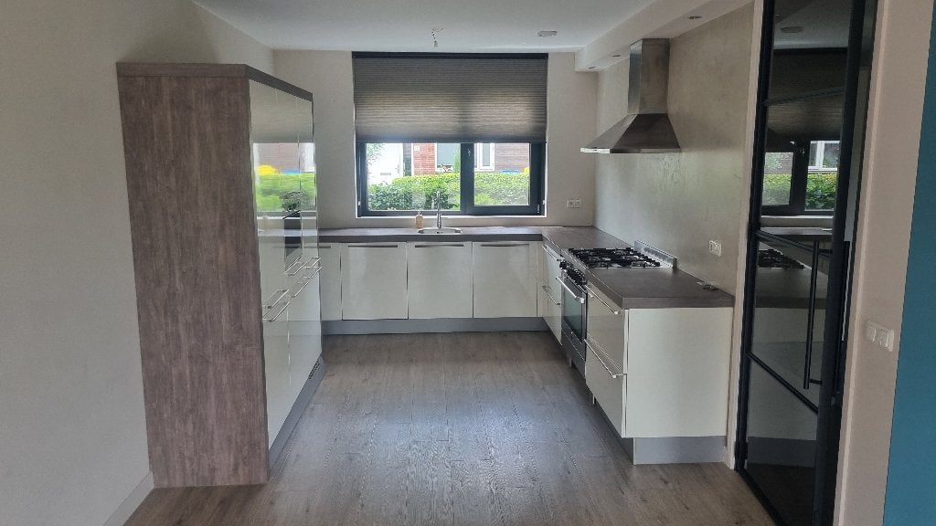 complete keuken inclusief apparatuur, Ophalen, U-keuken, Wit, Kunststof