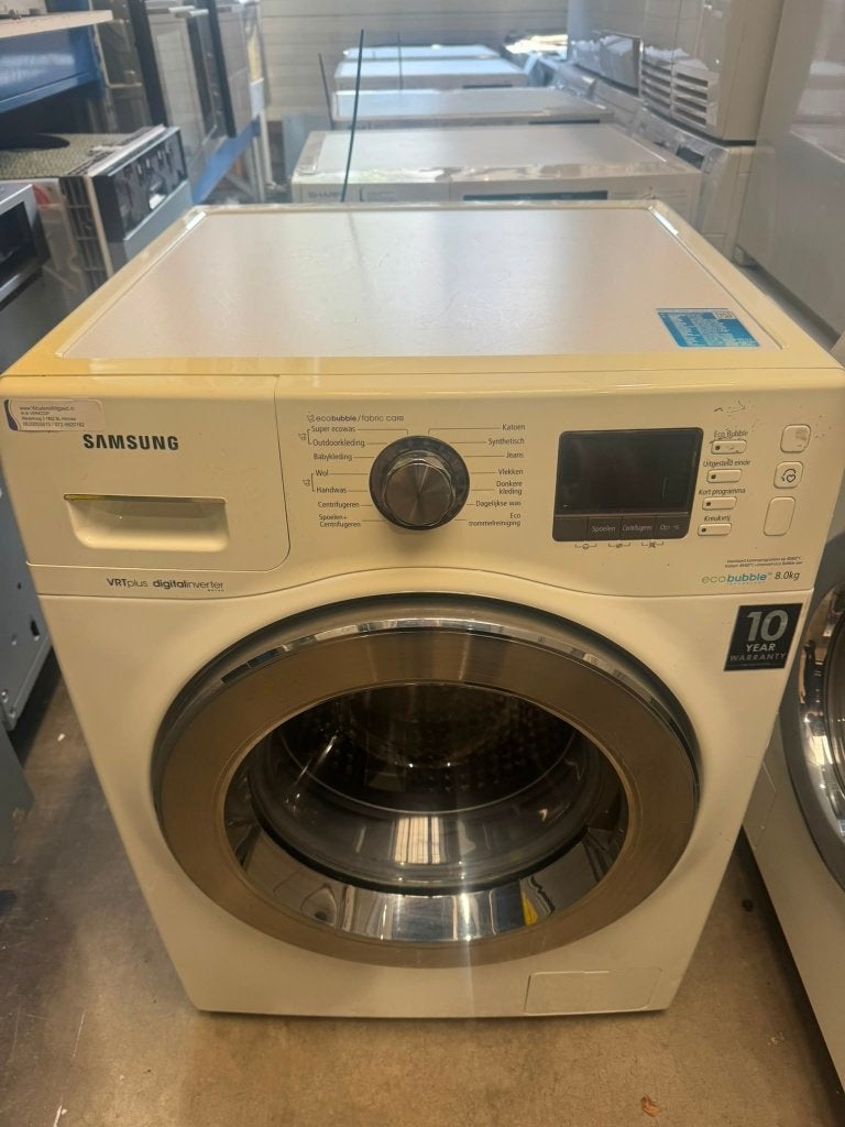 Samsung Wasmachine 8  garantie bezorging, Witgoed en Apparatuur, Wasmachines, Ophalen of Verzenden, Zo goed als nieuw, Voorlader