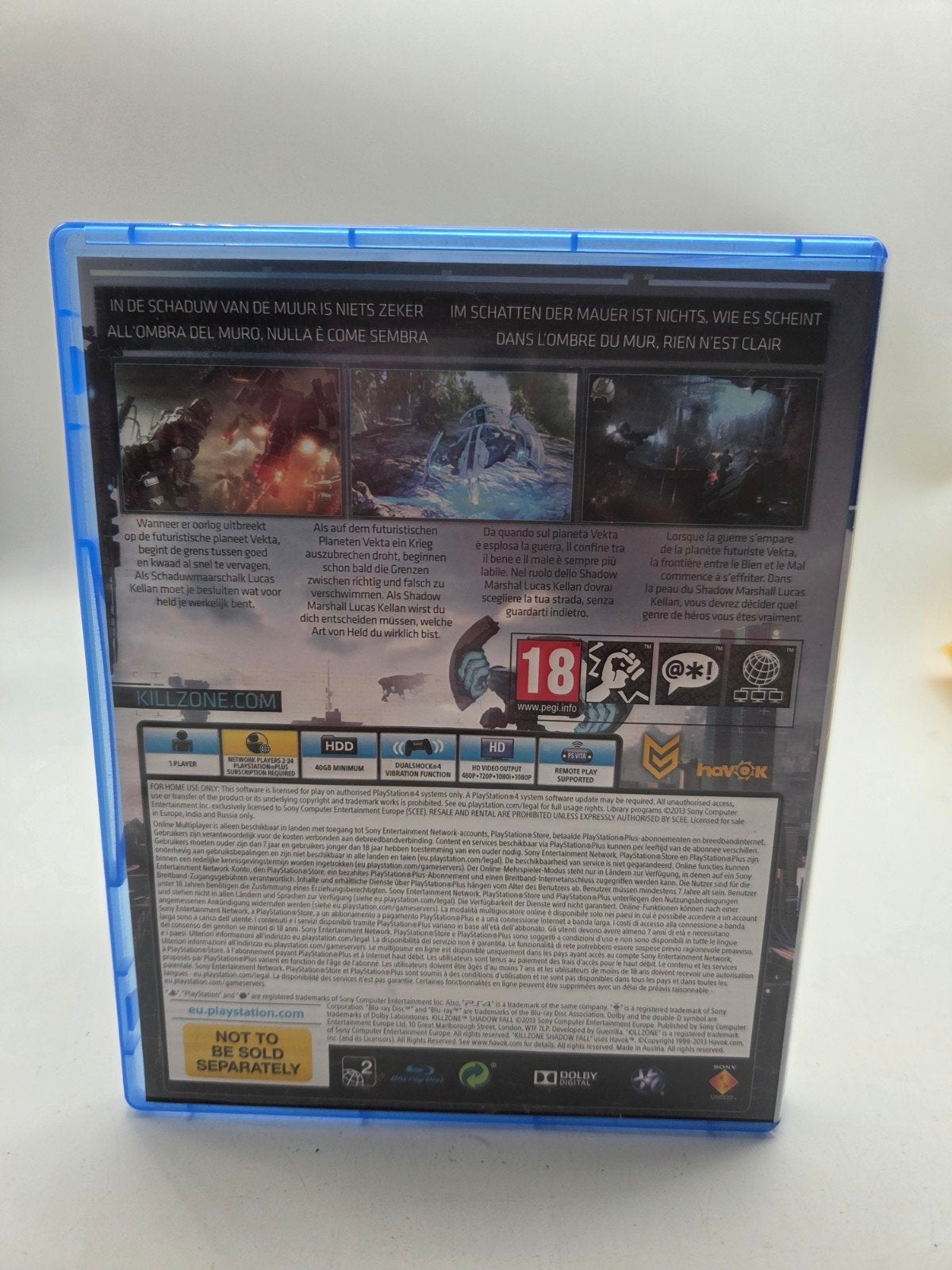 Killzone Shadow Fall PS4, Online, Vanaf 18 jaar, Shooter, Ophalen of Verzenden