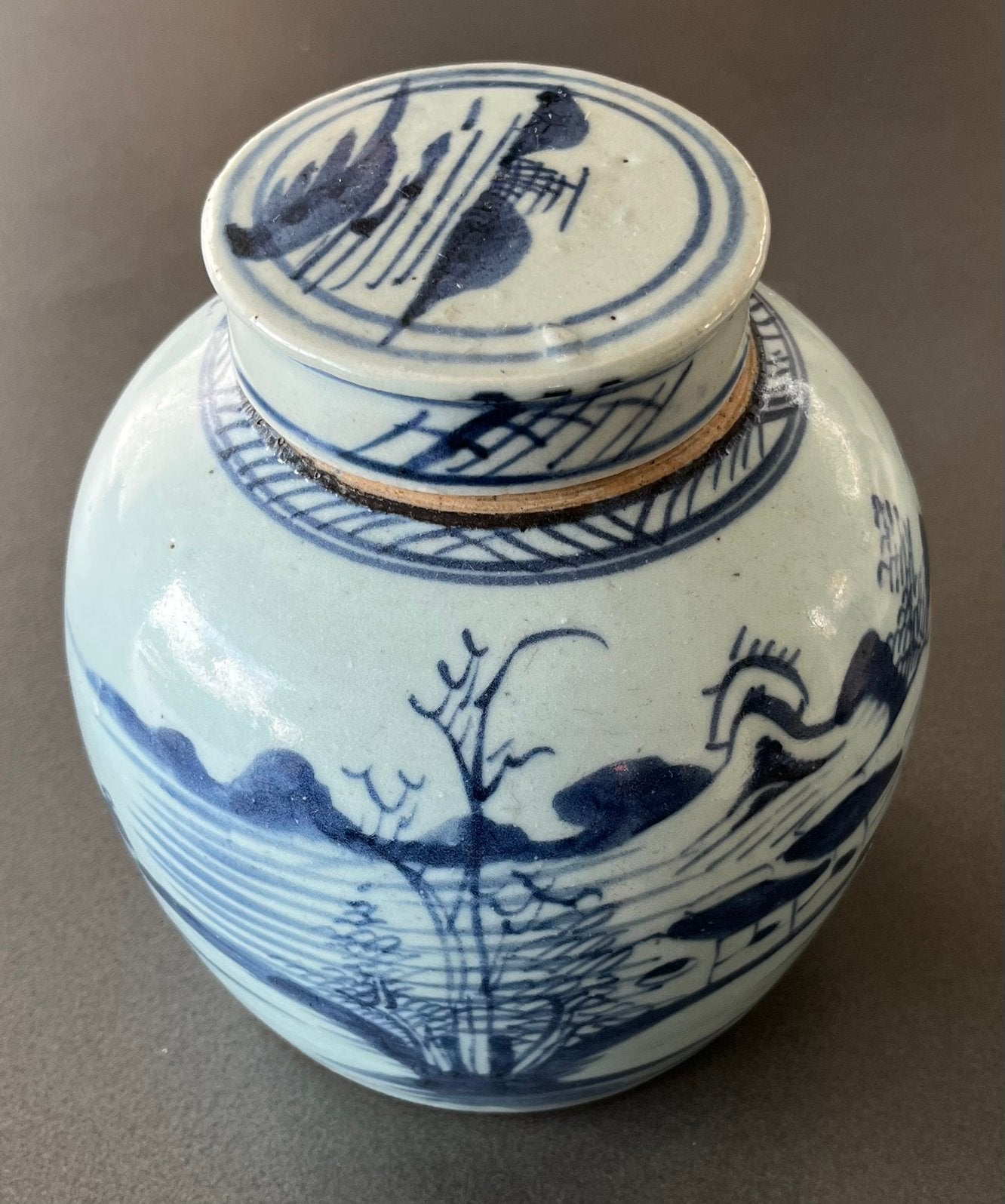 Chinese Gemberpot met deksel, Antiek en Kunst, Ophalen of Verzenden