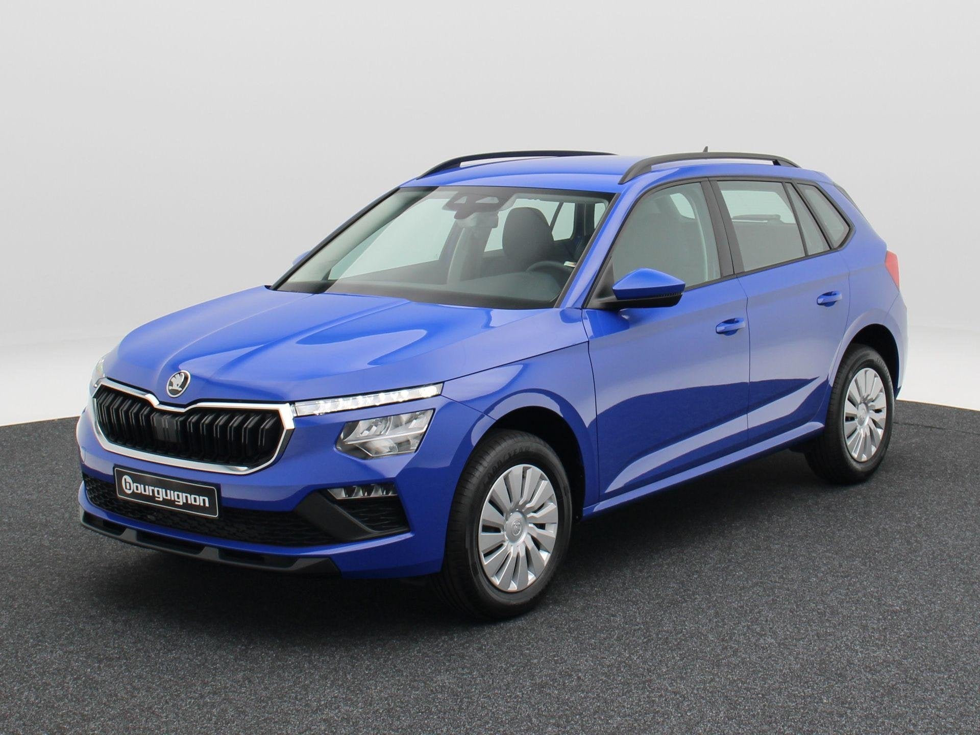 Skoda Kamiq Essence 1.0 TSI 115 PK | Parkeersensoren | Airco, Auto's, Skoda, Voorwielaandrijving, Stof, Euro 6, Blauw