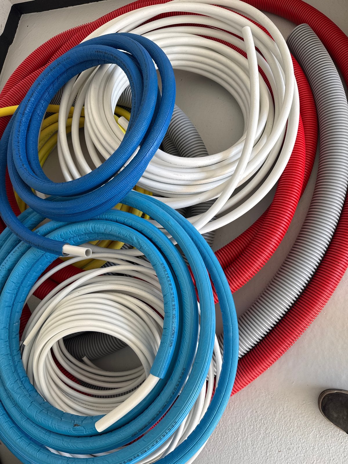 Diverse Henco en Comap meerlagenbuizen en gasleiding, Ophalen of Verzenden, Nieuw, Overige merken, Kabel of Snoer