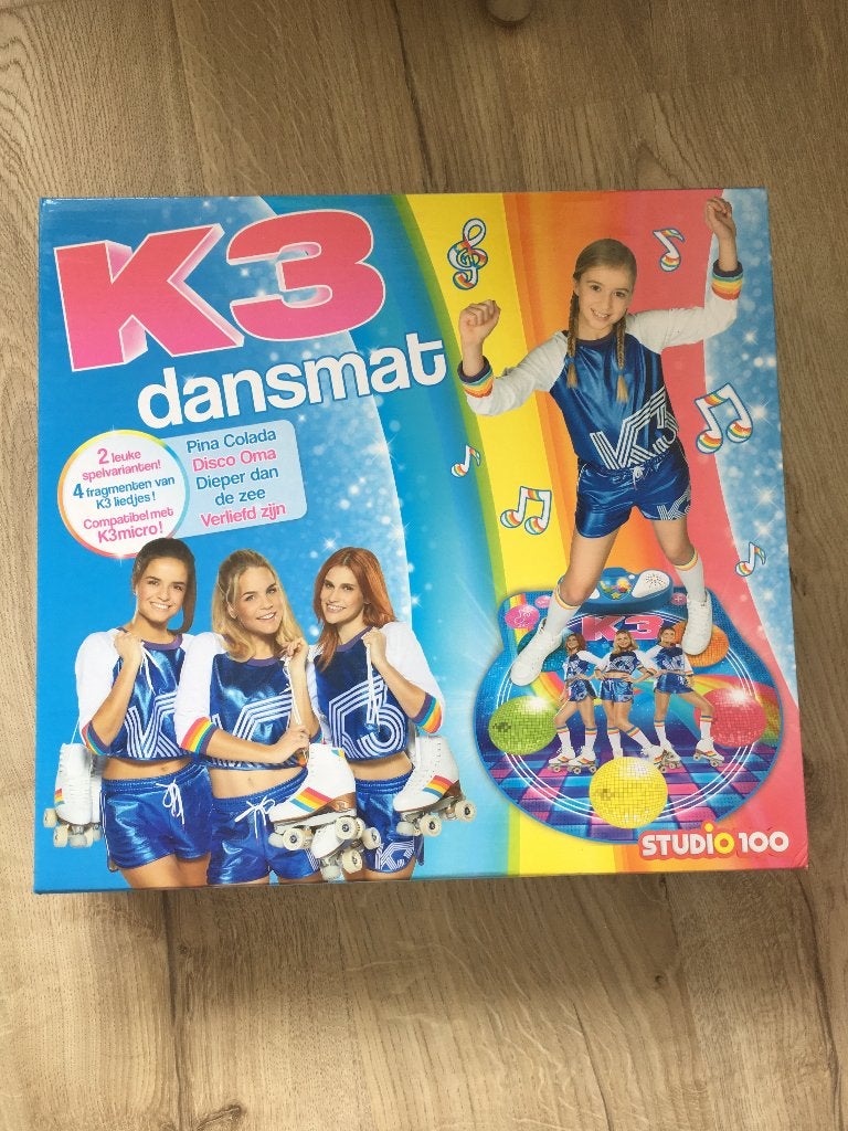 K3 dansmat, Ophalen, Zo goed als nieuw