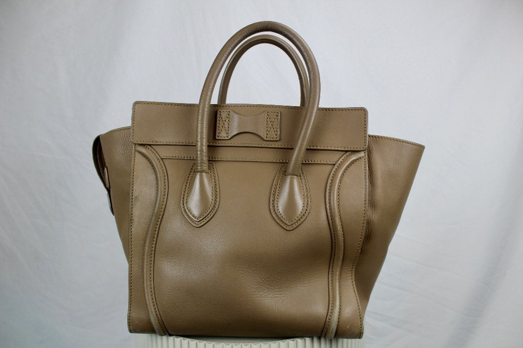 Celine Mini Luggage - 1227, Overige merken, Gebruikt, Bruin, Celine