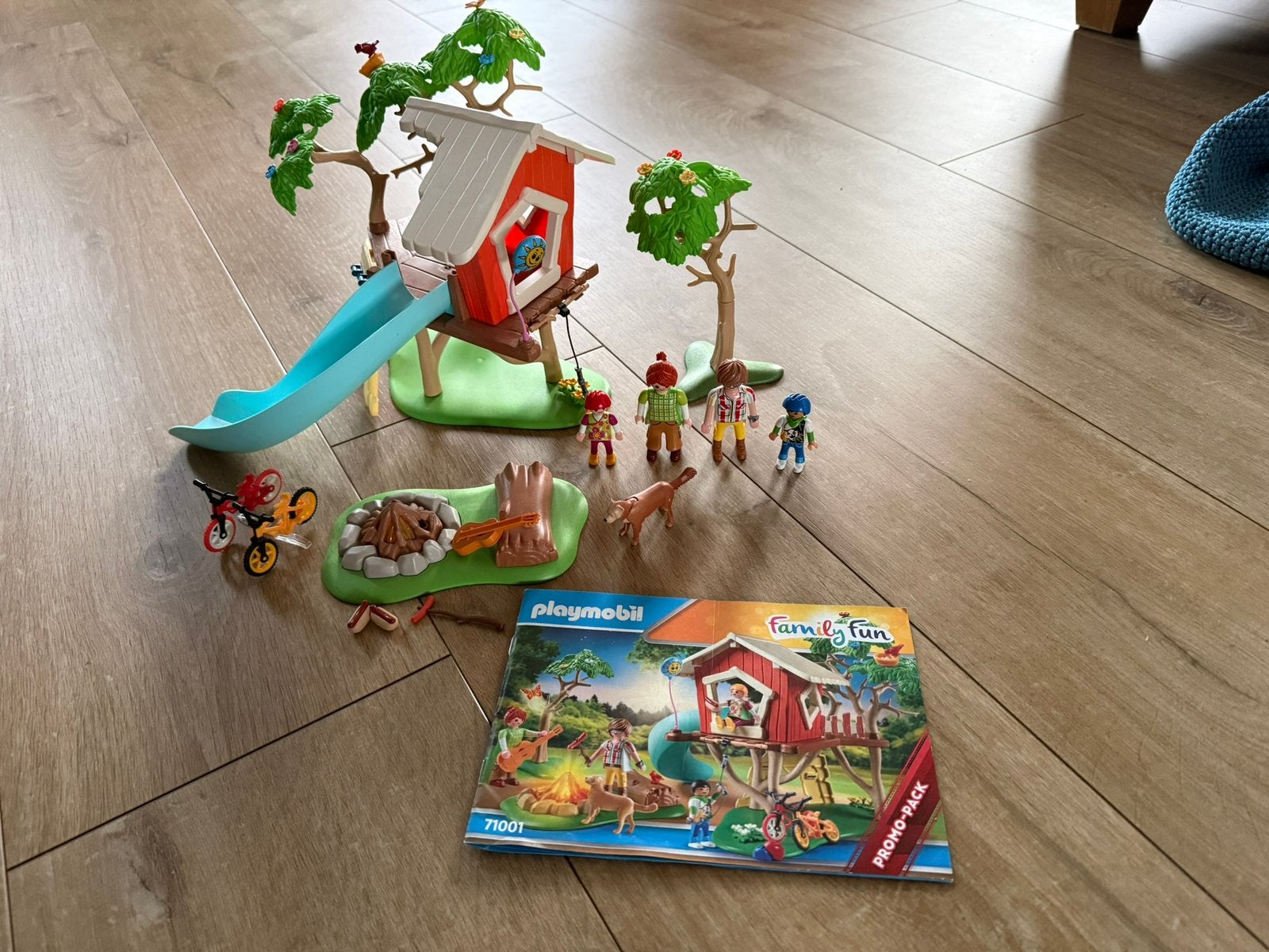 Playmobil boomhut 71001, Ophalen of Verzenden, Zo goed als nieuw