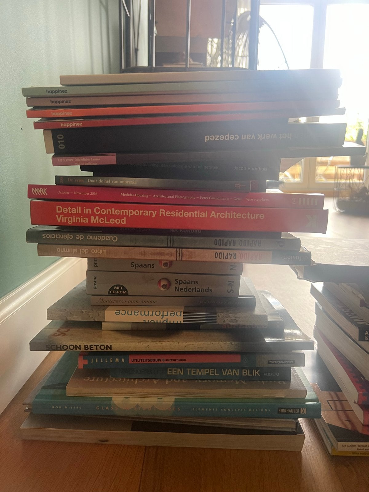 Grote collectie architectuur- en designboeken, Ophalen of Verzenden, Beta, Gelezen, HBO