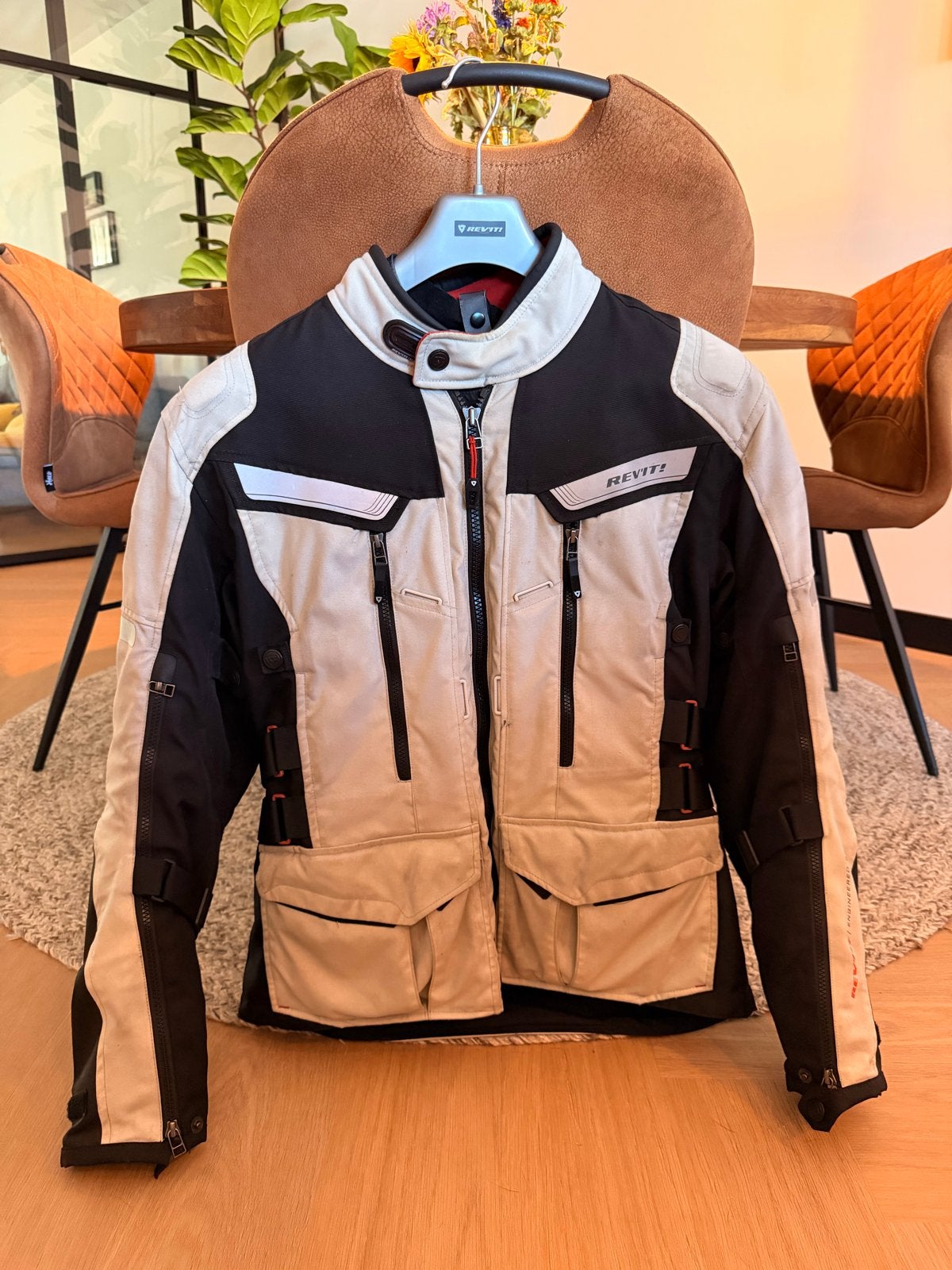 REV'IT! Sand 2 Motorjas met Hydratex Membraan, Ophalen of Verzenden, Tweedehands, Heren, Jas | textiel