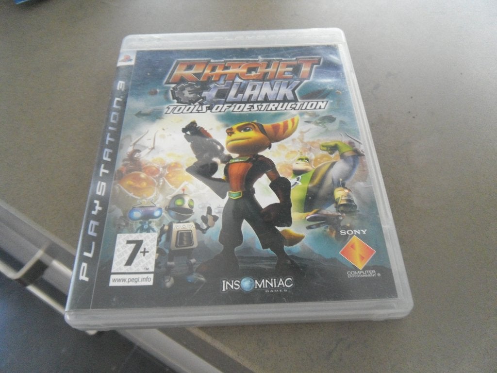 ps 3 spel, ratchet & clank, tools of destruction 7+, Spelcomputers en Games, Avontuur en Actie, Gebruikt, 1 speler, Ophalen of Verzenden