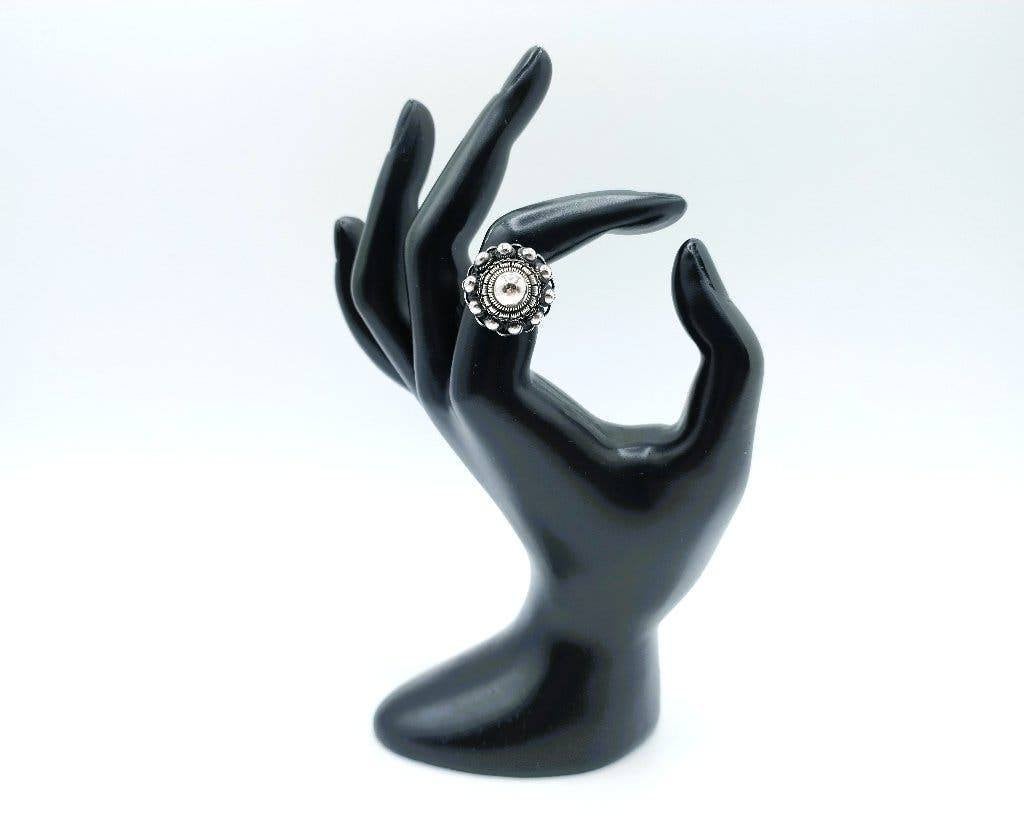 Zilveren Zeeuwse knopring, 17 mm, Info@zilverwebsite.nl, Verzenden, Zo goed als nieuw, 17 tot 18