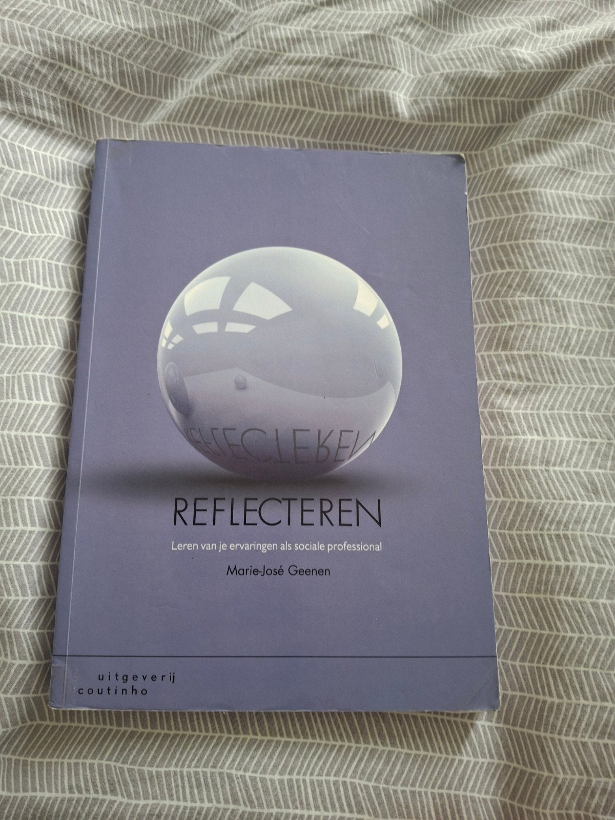 Reflecteren: Leren van je ervaringen als sociaal prof., Zo goed als nieuw, Gamma, Marie-José Geenen, HBO