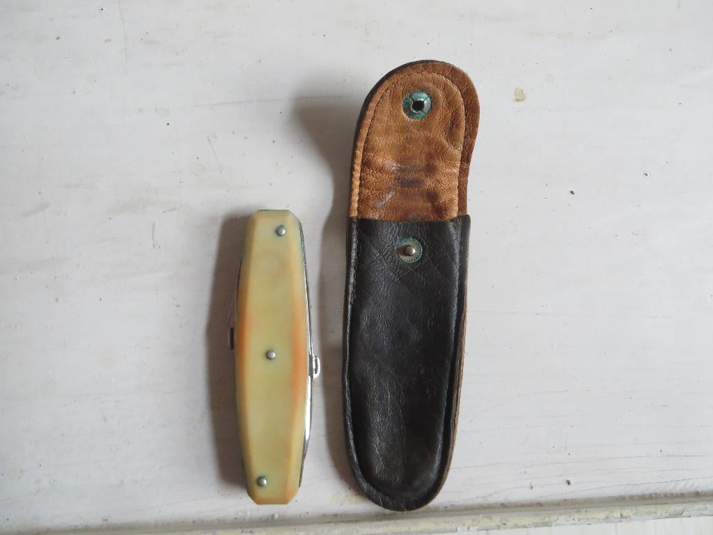 oud frans DID zakmes Nogent Inox, Caravans en Kamperen, Kampeergereedschap, Gebruikt, Ophalen of Verzenden