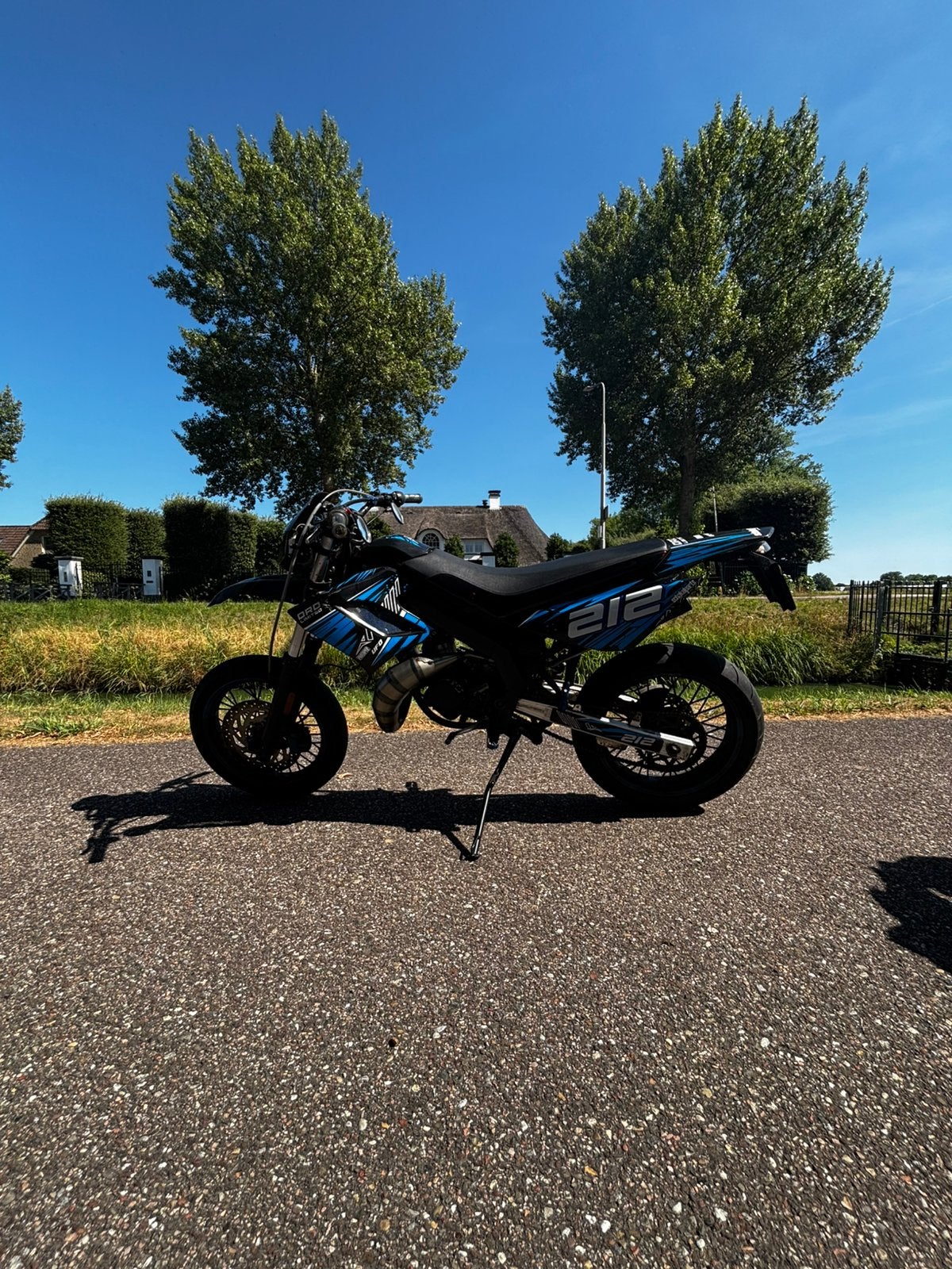 Derbi drd 2014, Ophalen, Zo goed als nieuw