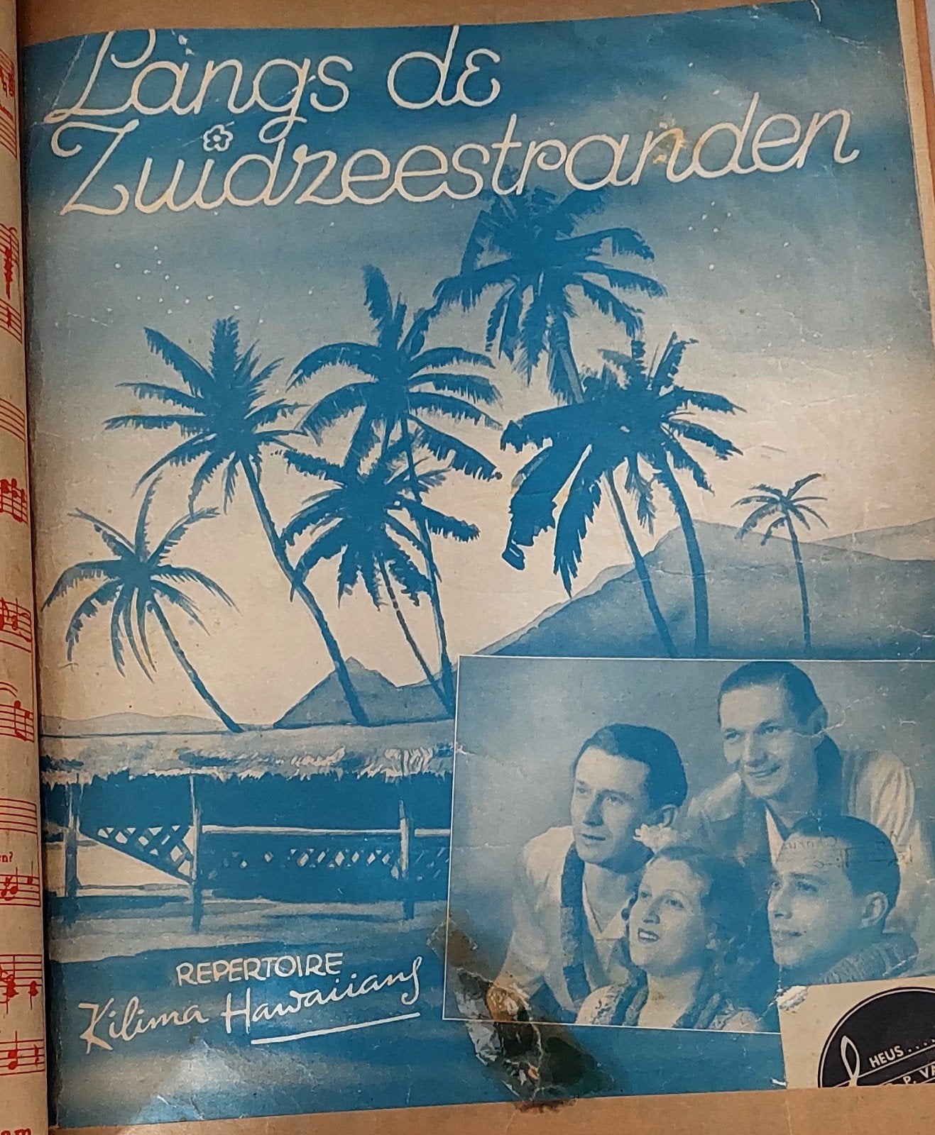 Foto 19 van Verschillende oude bladmuziek voor piano