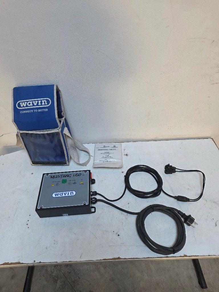 Elektrolasapparaat 40-160mm Wavin Mustang 160 V1, Doe-het-zelf en Verbouw, Ophalen of Verzenden, Gebruikt, Minder dan 150 ampère
