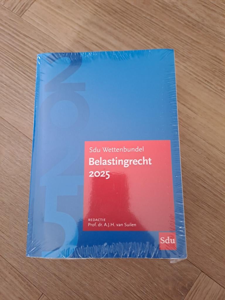 Sdu Wettenbundel Belastingrecht 2025, Ophalen of Verzenden