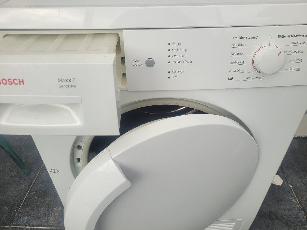 Hele Nette Bosch Maxxe 6 Condensdroger, Ophalen, 6 tot 8 kg, Gebruikt, Voorlader