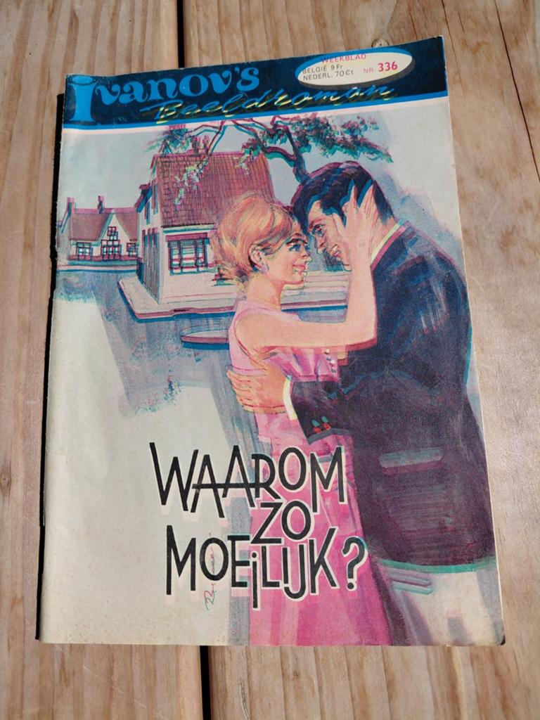 Ivanov's Beeldroman Nr. 336 - Waarom zo moeilijk?, Ophalen of Verzenden, Gelezen, Onbekend, Nederland