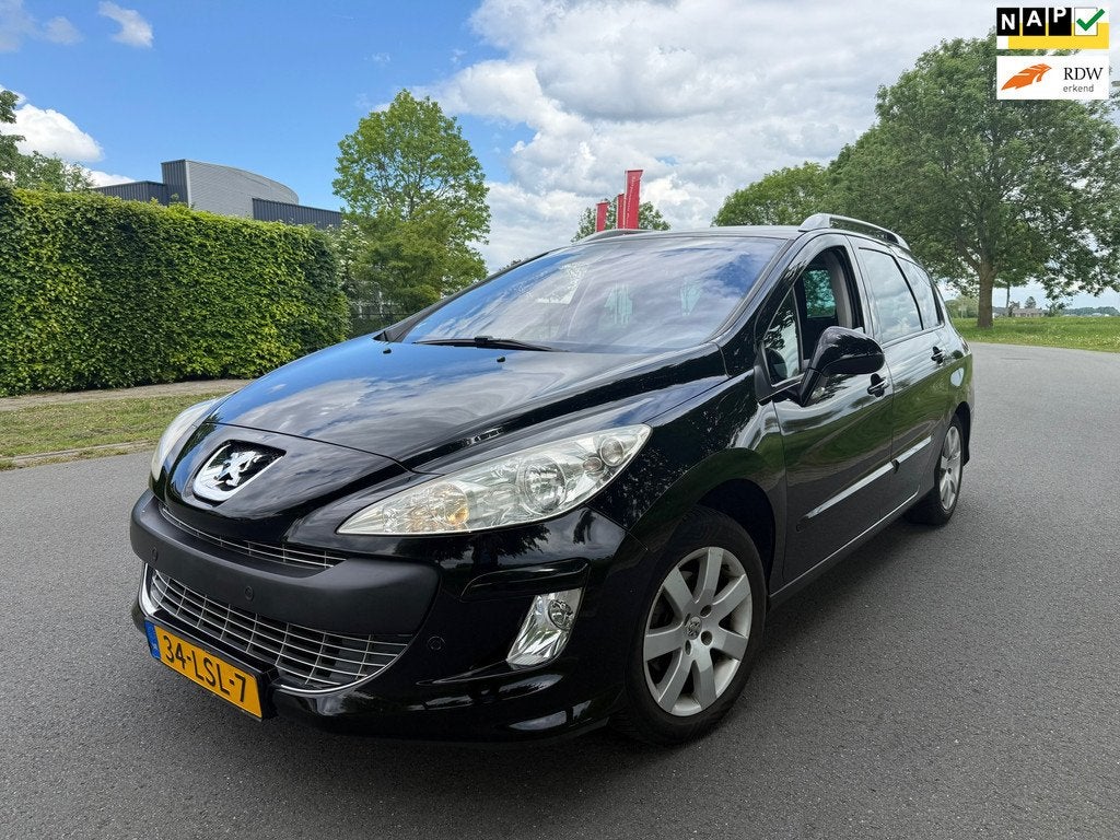 Peugeot 308 SW 1.6 VTi X-Line PANO/NAP/CLIMA/APK 2027, Auto's, Voorwielaandrijving, 15 km/l, Gebruikt, Zwart