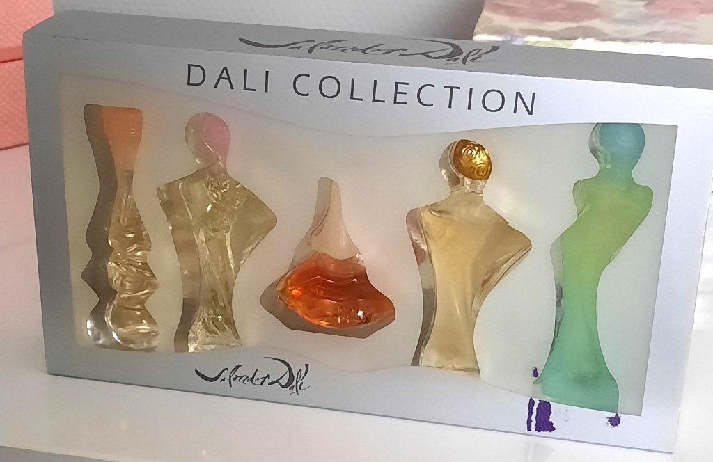 Parfum miniaturen set Dali Collection, Verzenden, Zo goed als nieuw, Miniatuur, Gevuld