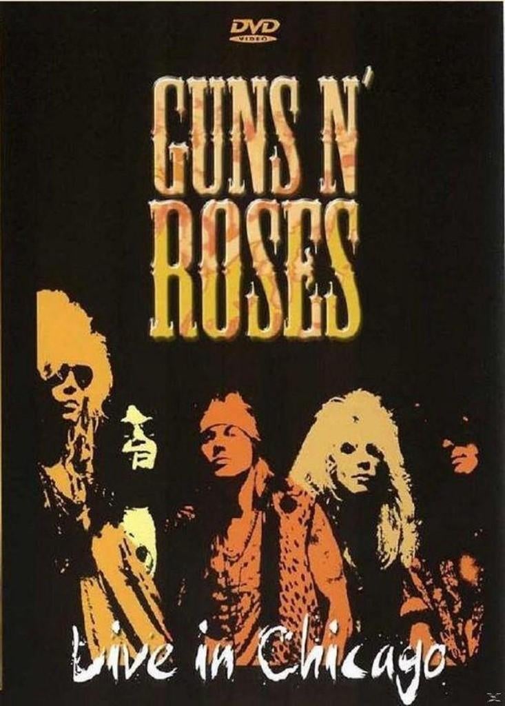 Guns N' Roses - Live in Chicago - FN Label DVD Nieuw., Alle leeftijden, Ophalen of Verzenden, Nieuw in verpakking