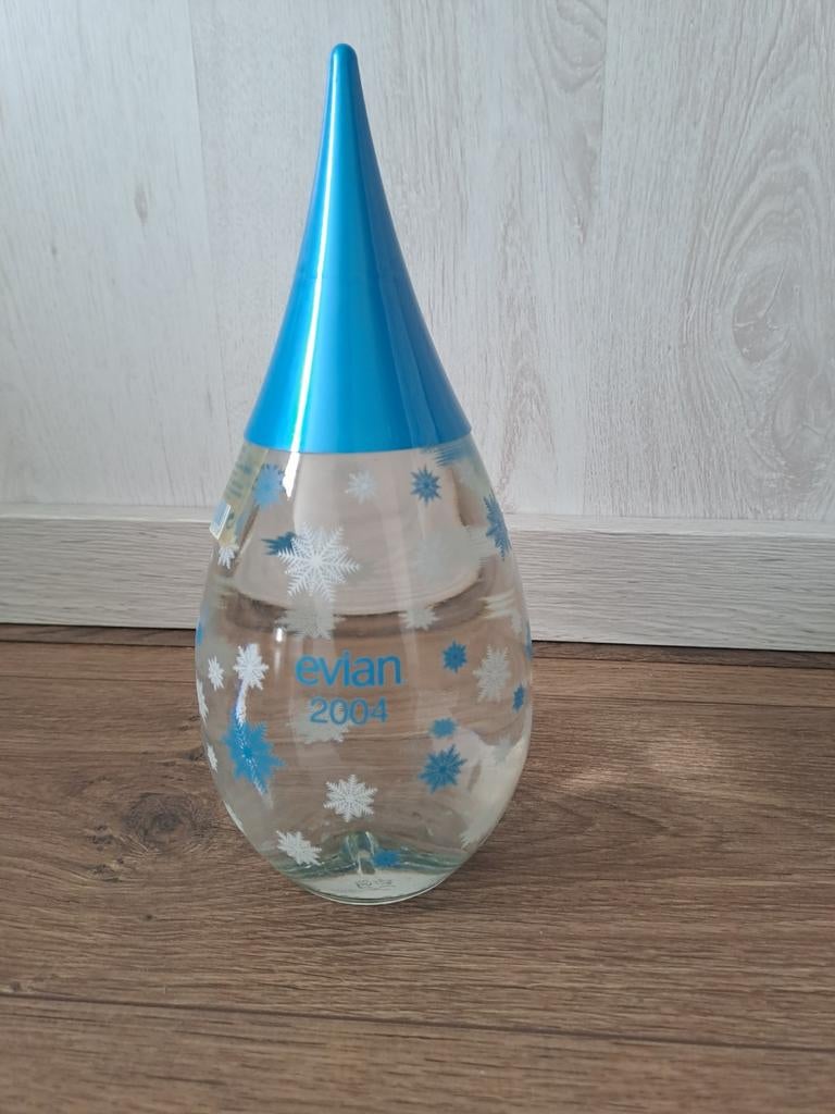 Evian Limited Edition Fles 2004 - Nooit Geopend, Ophalen of Verzenden