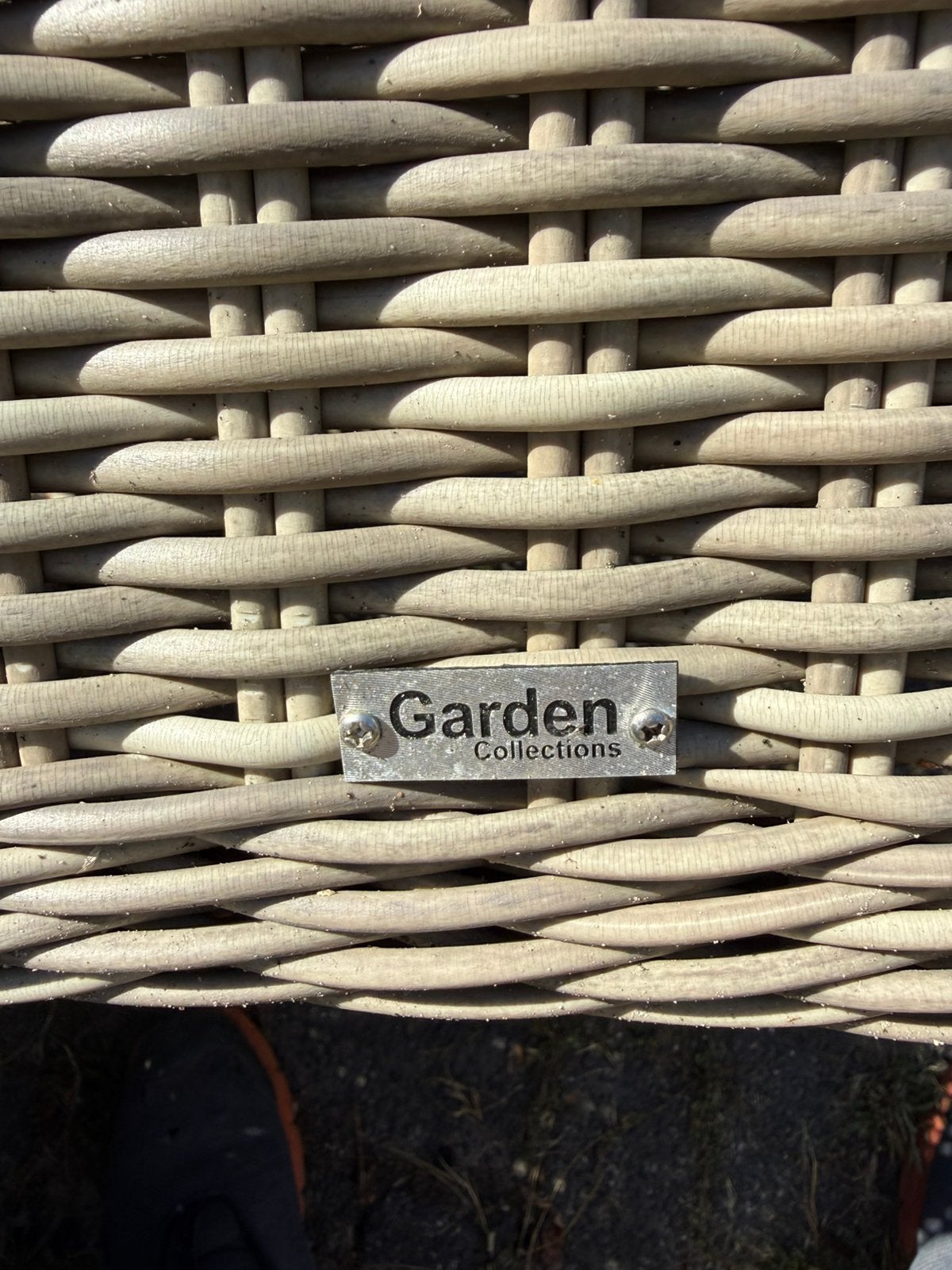 Mooie tuinset 4 stoelen, Ophalen, Zo goed als nieuw, Kunststof