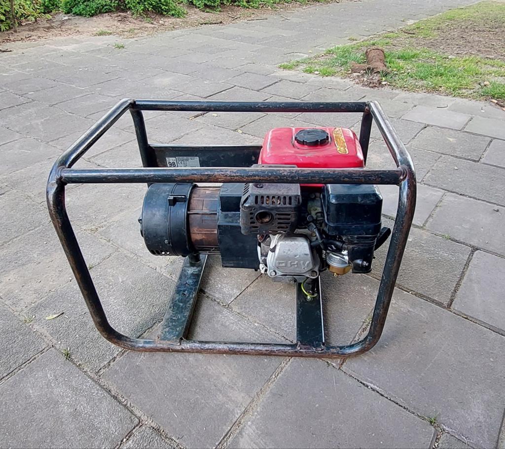Honda aggregaat, Ophalen, Gebruikt