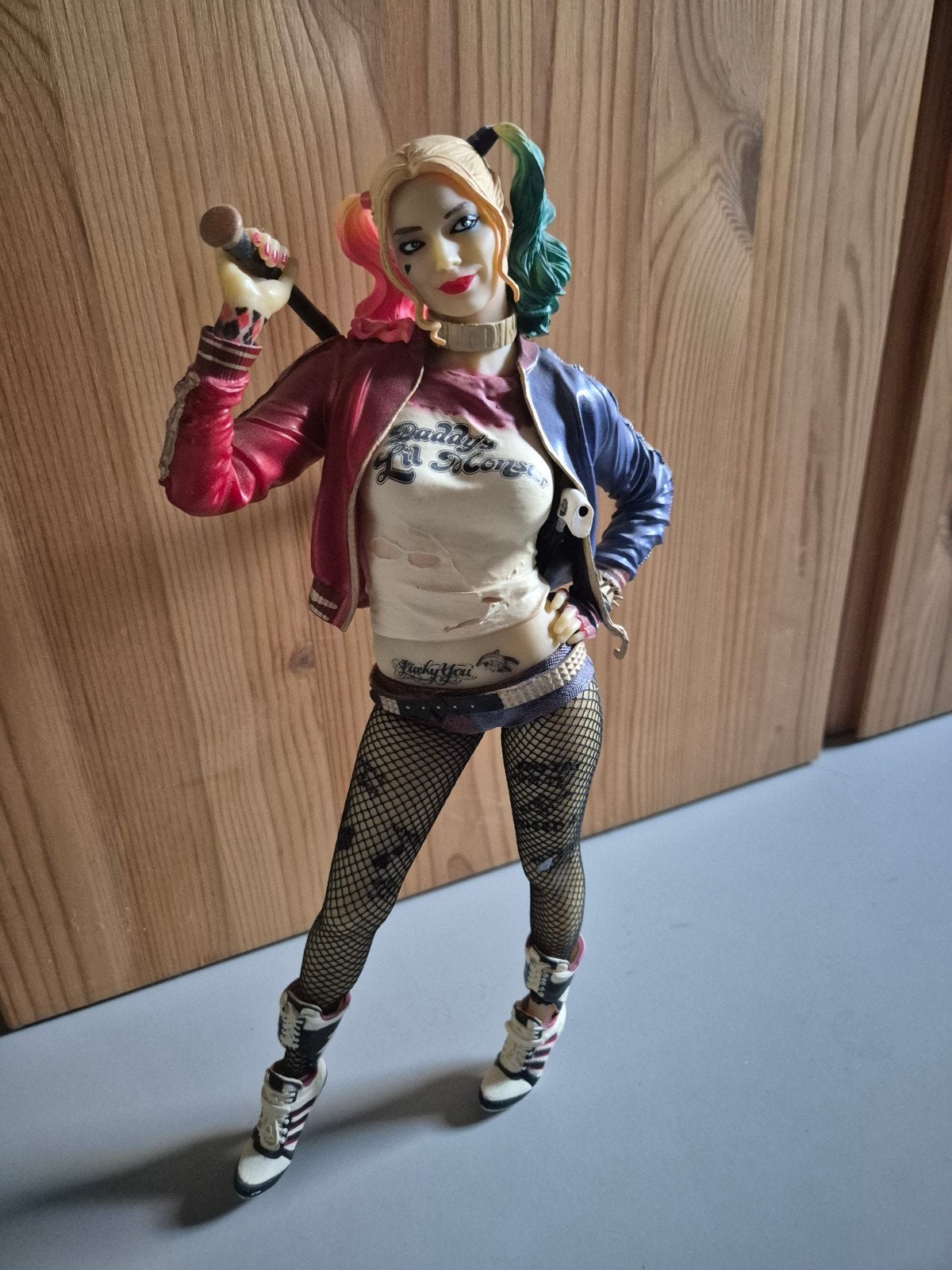 Harley Quinn Suicide Squad beeld - 26cm, Verzamelen, Ophalen of Verzenden, Zo goed als nieuw