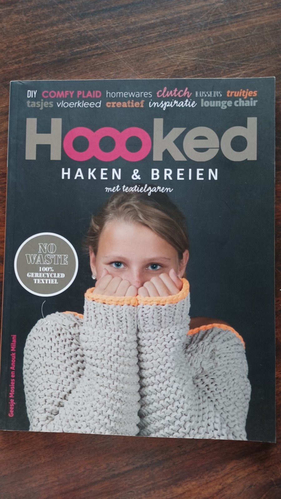 Hoooked,  haken en breien met textielgaren, Hobby en Vrije tijd, Ophalen of Verzenden, Nieuw, Breien, Patroon of Boek