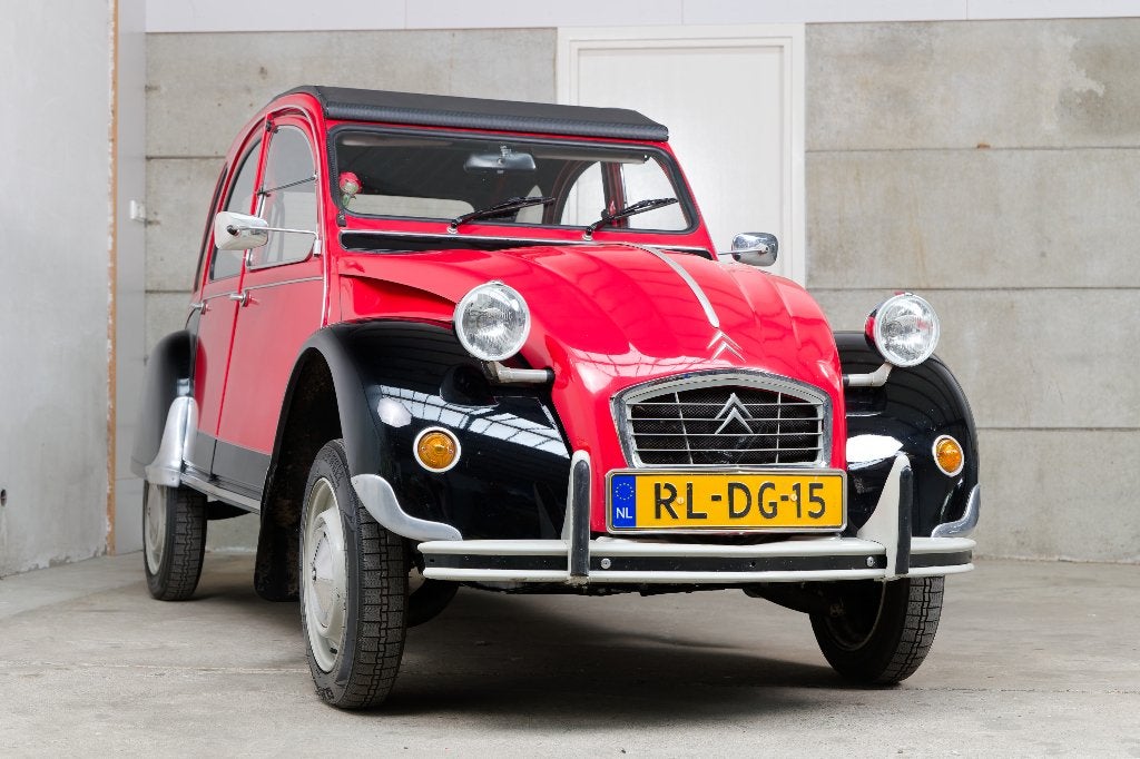 Citroen 2cv6 | Rouge Vallelunga/Zwart, foto 4