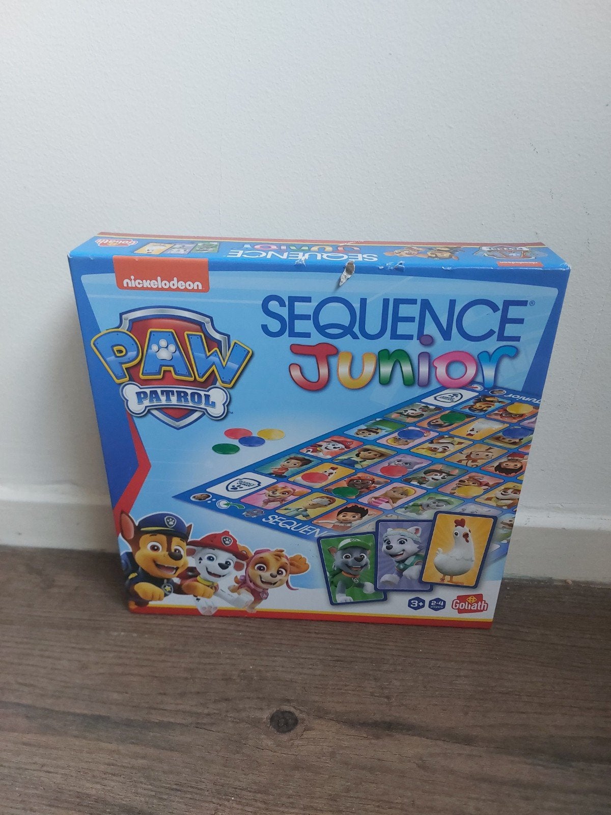 Paw Patrol Sequence Junior Bordspel, Hobby en Vrije tijd, Een of twee spelers, Ophalen of Verzenden, Nieuw, Goliath