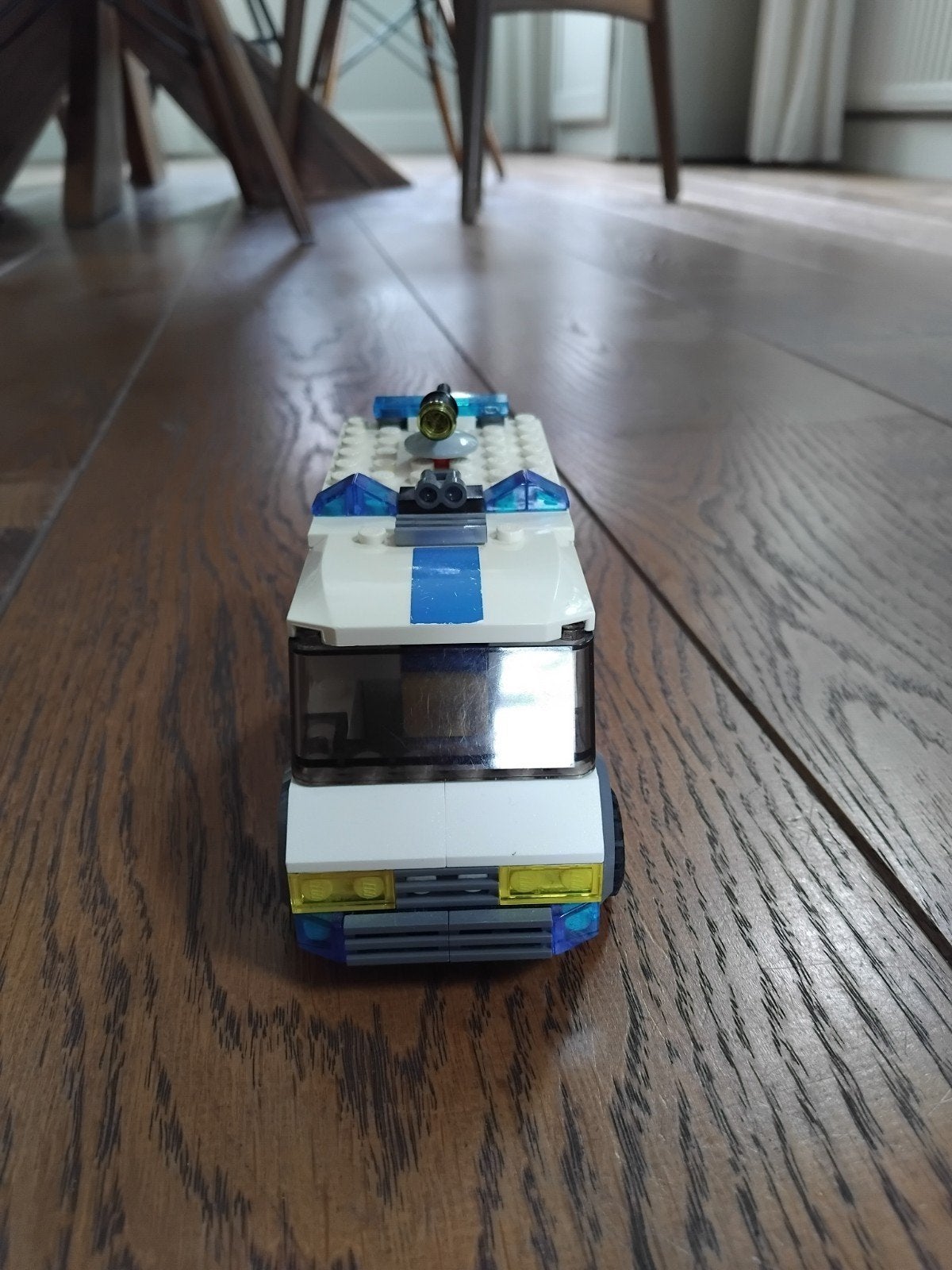 Lego City Politiebus 7245 met minifiguren en instructies, Compleet, Lego, Ophalen of Verzenden, Complete set