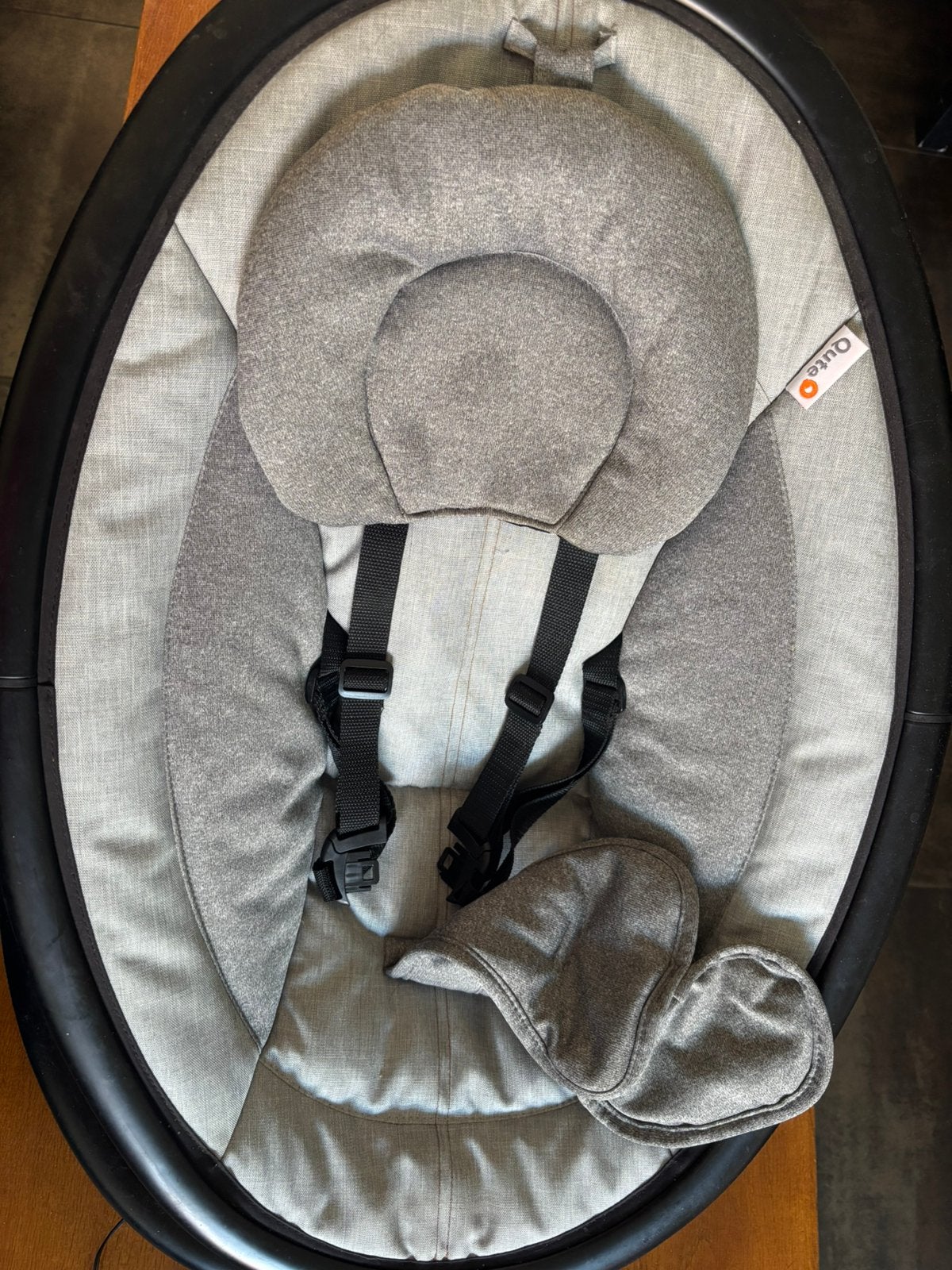 Qute babyschommel, Ophalen, Zo goed als nieuw, Schommelstoel