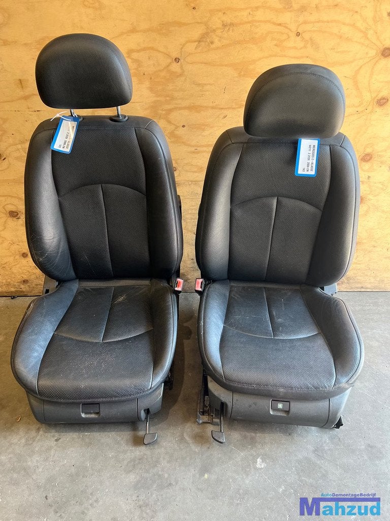 MERCEDES E KLASSE W211 INTERIEUR ZWART LEER COMPLEET, Auto-onderdelen, Interieur en Bekleding, Mercedes-Benz, Gebruikt, Ophalen of Verzenden