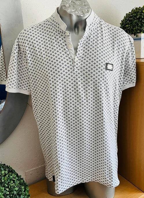 Wandenim polo maat L, Kleding | Heren, Polo's, Ophalen of Verzenden, Zo goed als nieuw, Maat 52/54 (L), Wit
