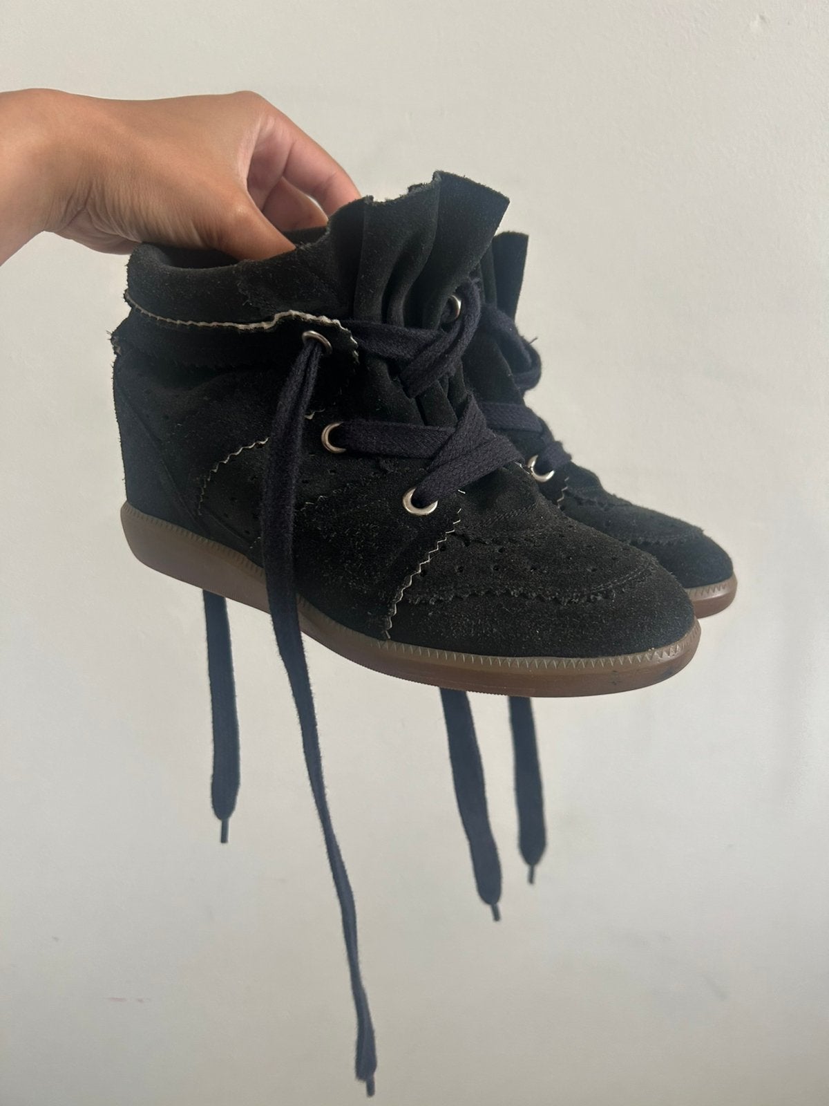 Isabel marant bobby maat 37, Verzenden, Zwart, Schoenen met hoge hakken, Gedragen