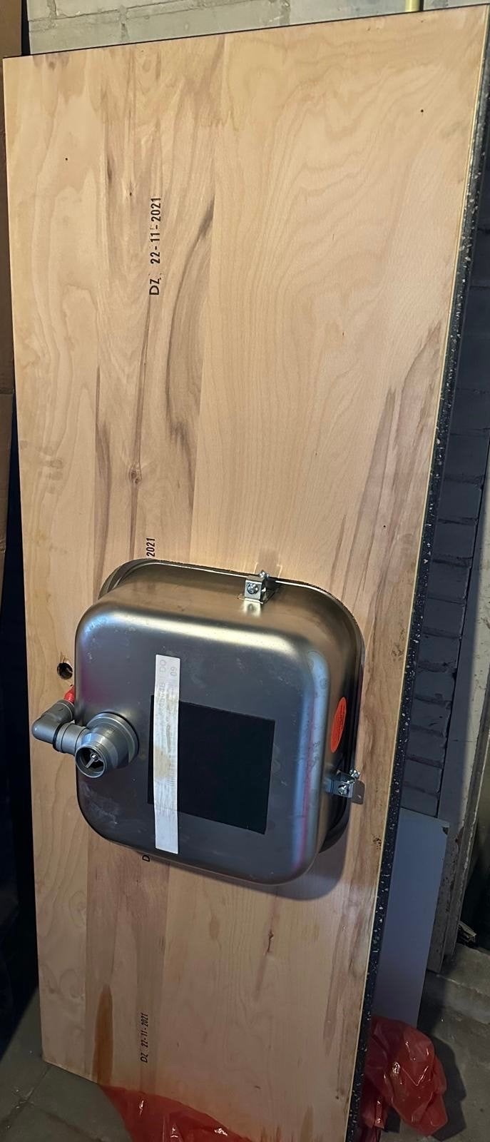 RVS wasbak met aanrechtblad, Ophalen, Nieuw, Rvs, Wastafel